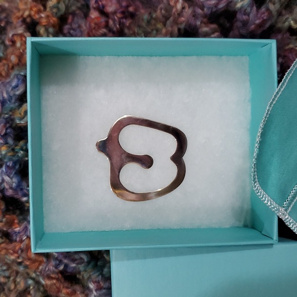 Tiffany & Co Sterling Silver Apple Bookmark - Picture 2 of 3